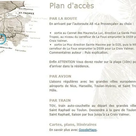 Appartement Les Pieds Dans L'eau La Croix-Valmer